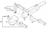 Bosch 0 601 366 740 GPO 12 E Universal Angle Polisher Spare Parts